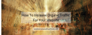 How to Increase Organic Traffic For Your Website