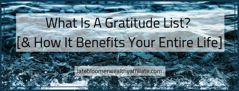 What Is A Gratitude List