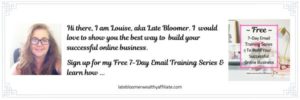 Free 7-Day Email Training Series To Build Your Successful Online Business